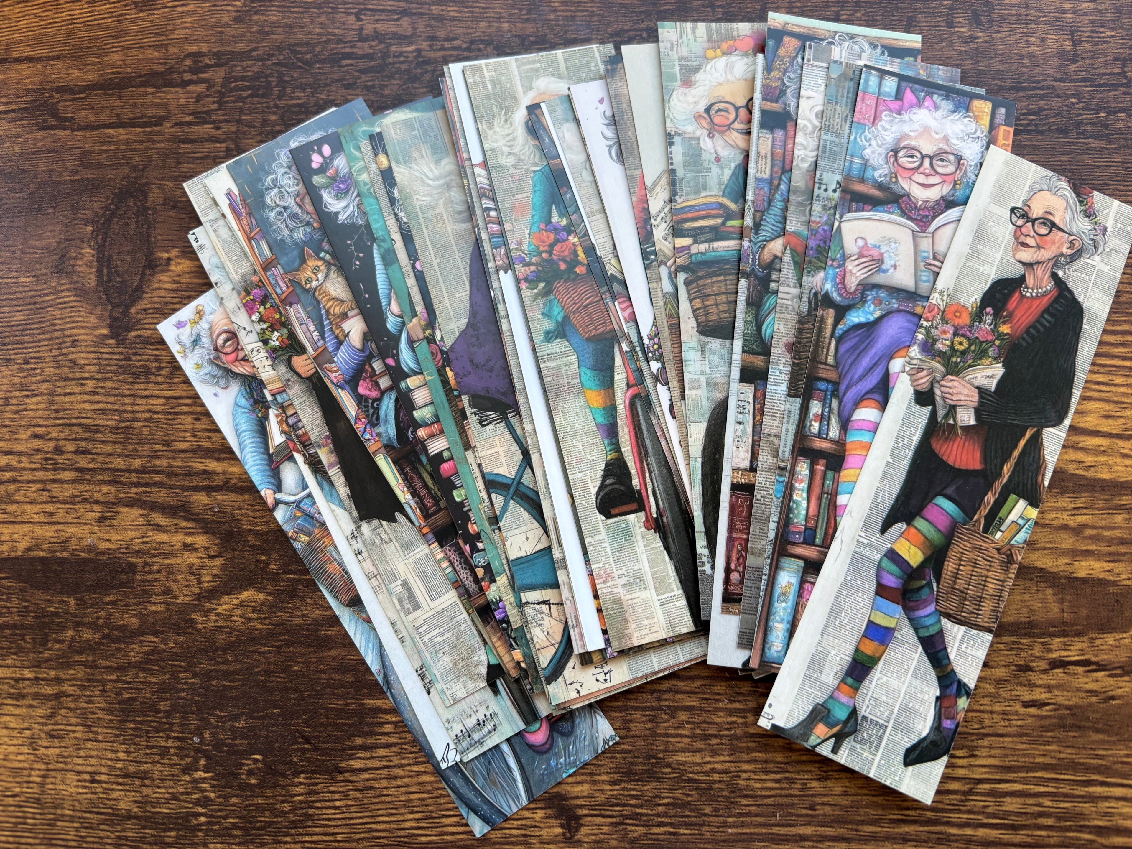 Age with elegance bookmark