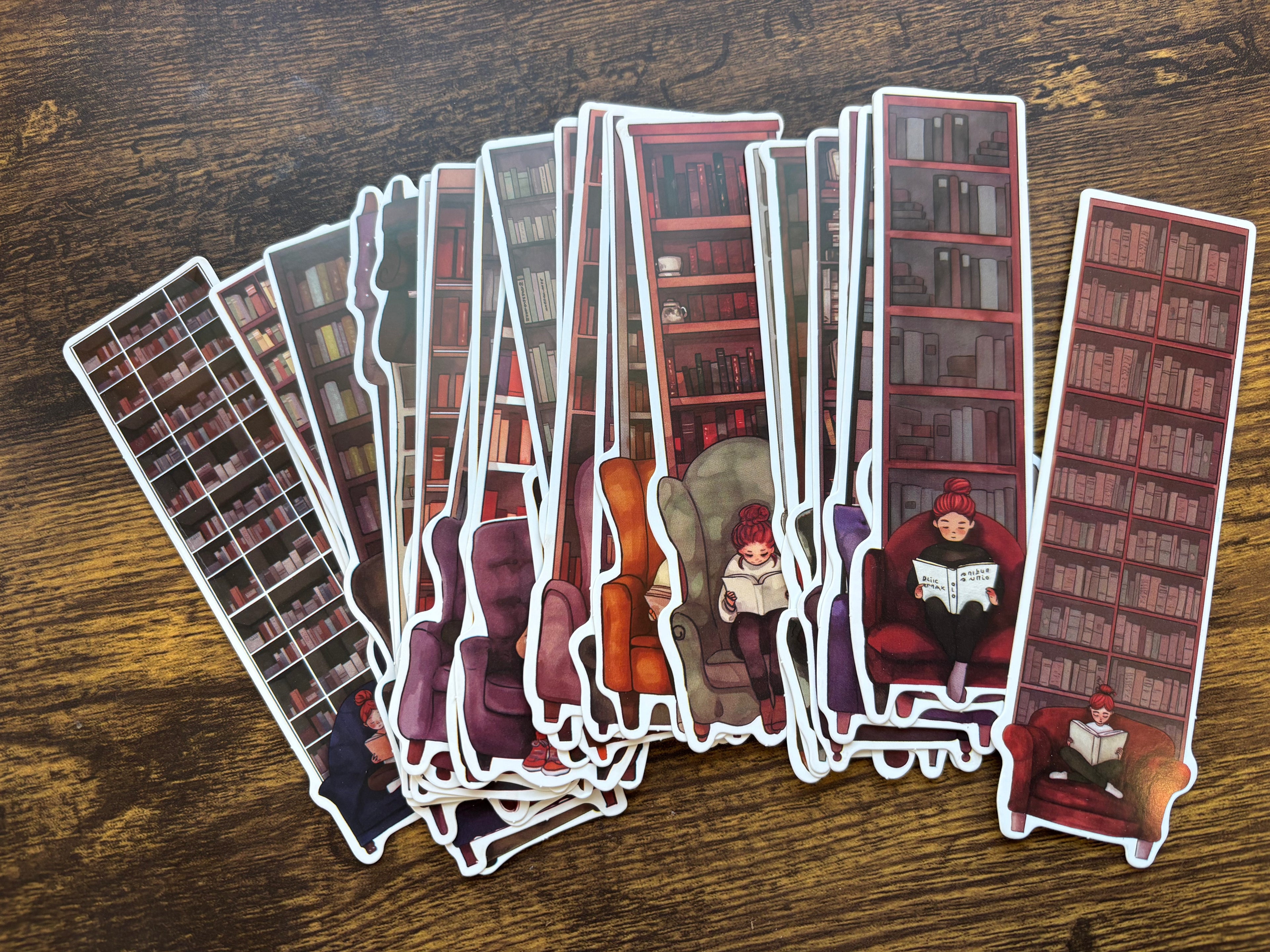 Stories of books bookmark