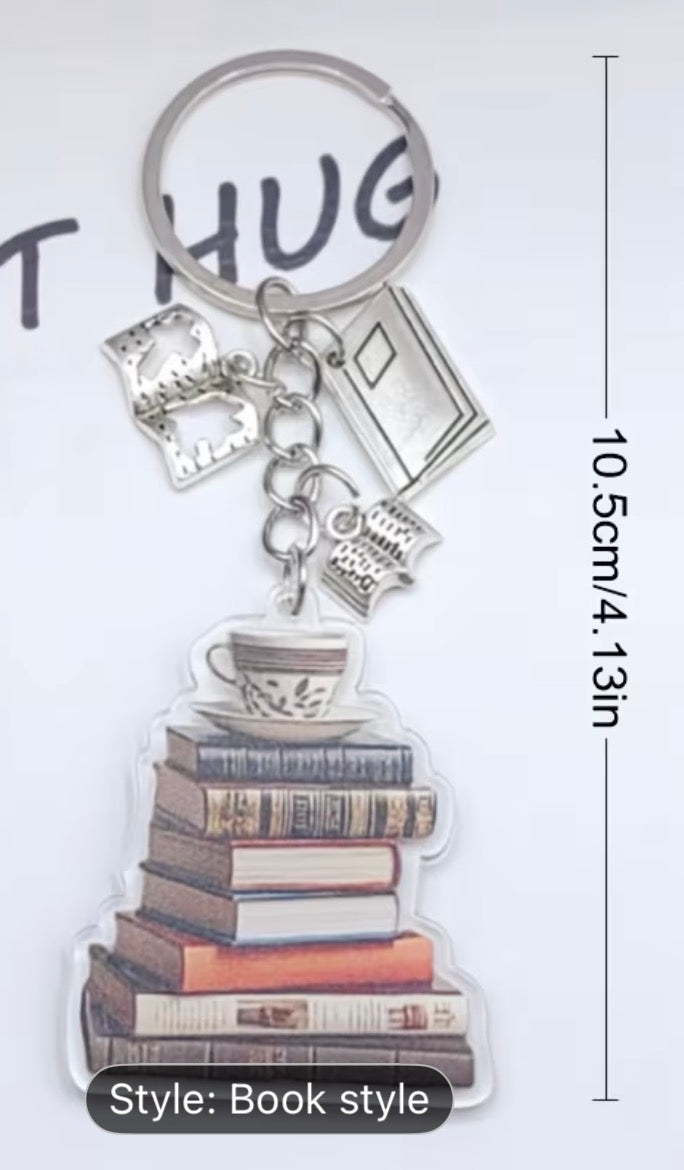 Books keychain
