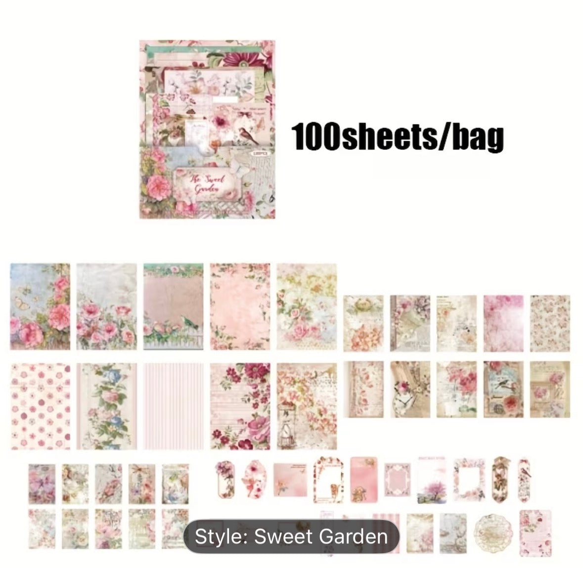 Sweet Garden  stationary