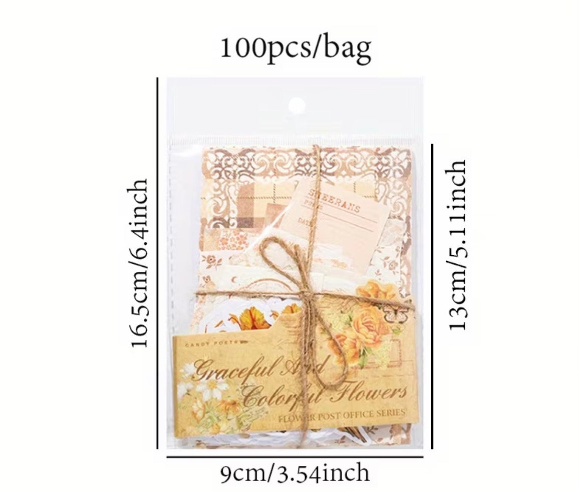 Beautiful flowers stationary