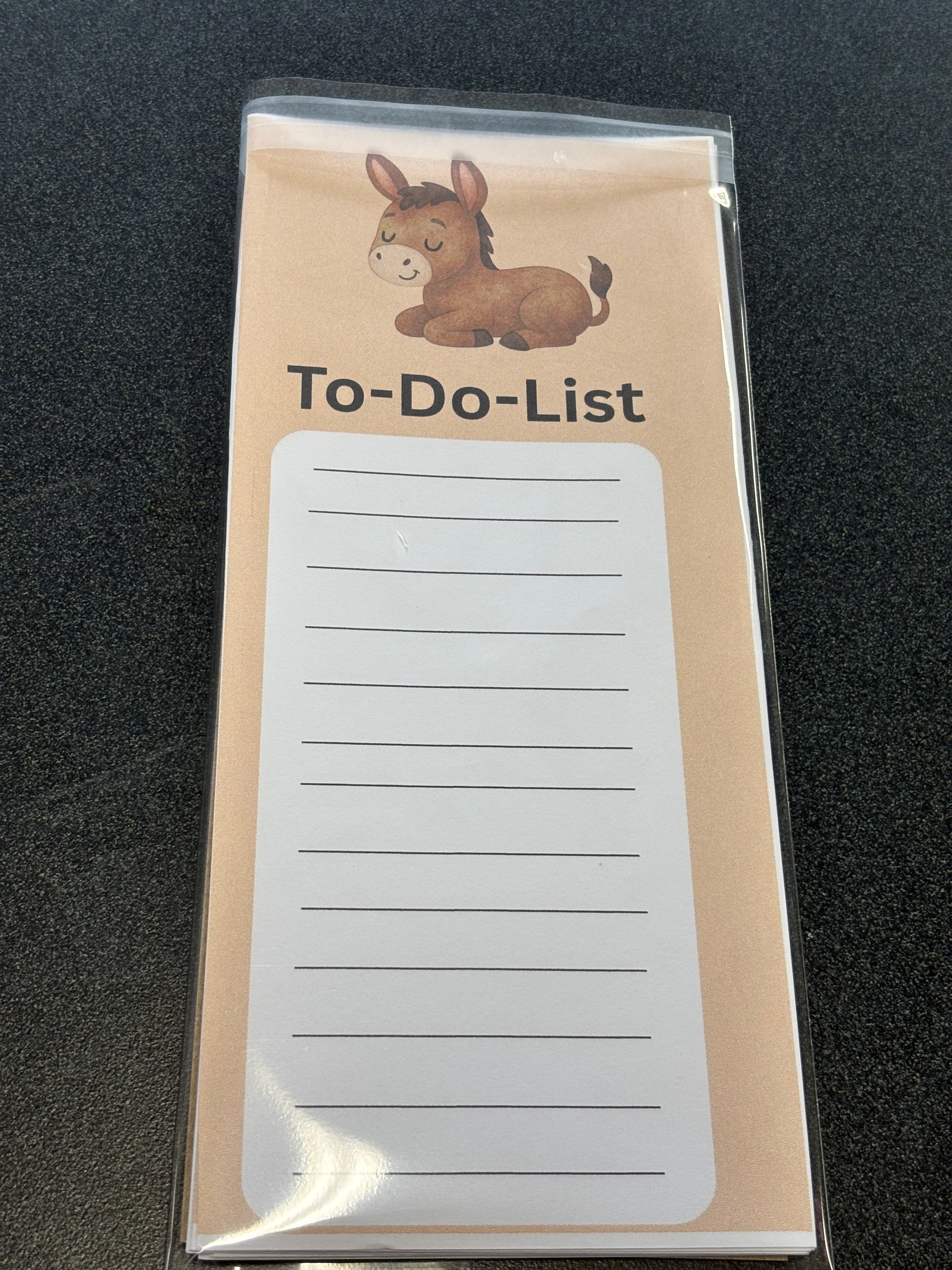 Donkey to-do-list