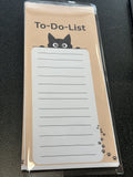 Sneaky cat to-do-list