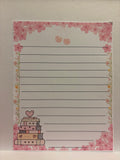 Pink romance notepad